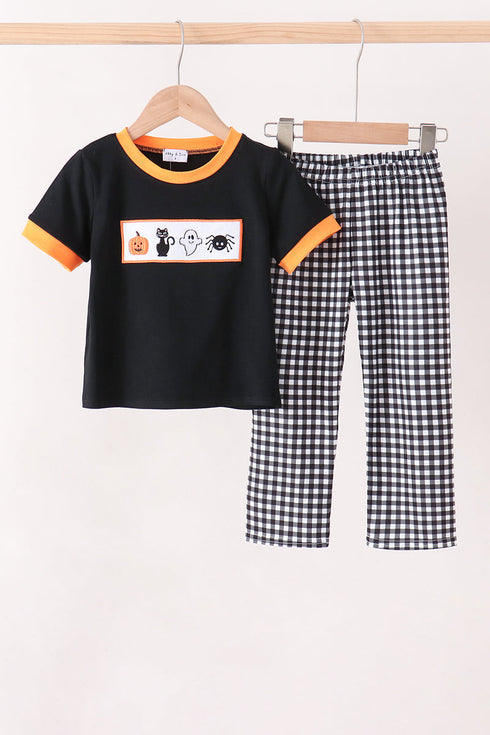 black-ghost-spider-embroidery-pants-set-sophias-styleSet-1