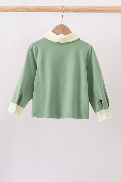 Sage button down shirt