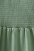 Sage smocked mom dress