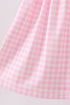 Pink Jack-O-Lantern Applique Ruffle Dress