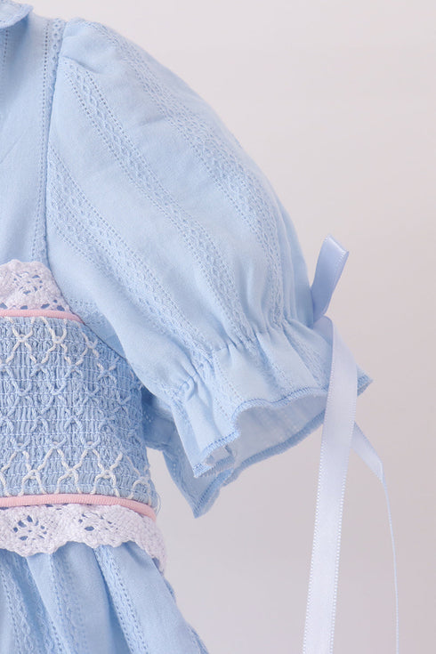 blue-floral-smocked-lace-ruffle-dress-sophias-style-3