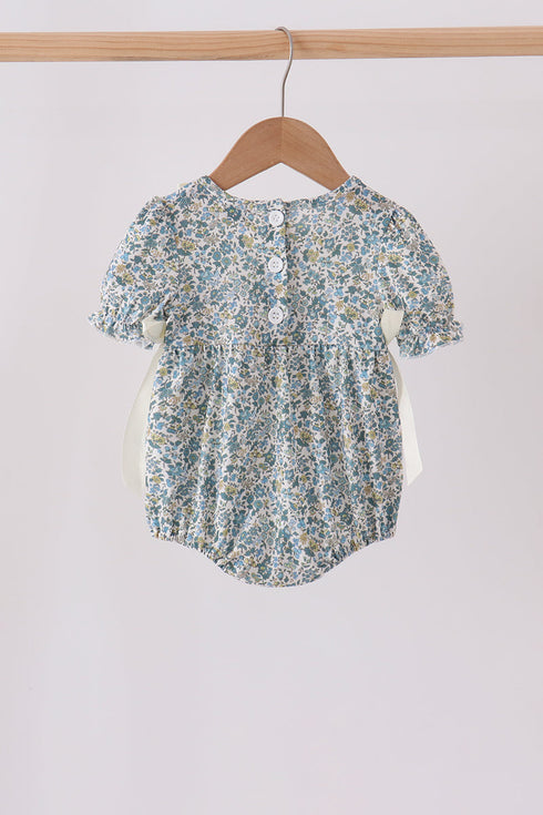 sage-floral-blessed-smocked-ruffle-bubble-sophias-style-2