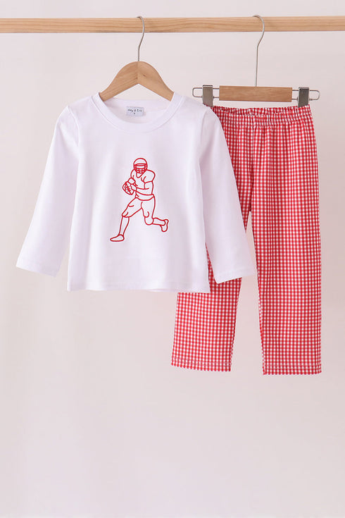 red-football-embroidery-pants-set-sophias-styleSet-1