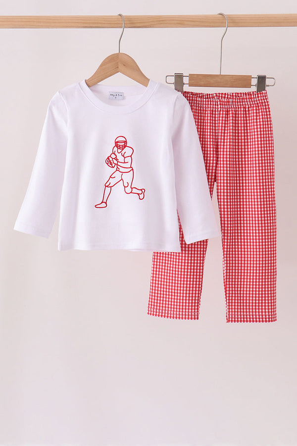 red-football-embroidery-pants-set-sophias-styleSet-1