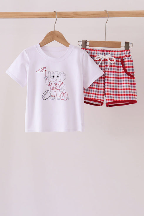 red-alabama-roll-tide-embroidery-plaid-shorts-set-sophias-styleSet-1