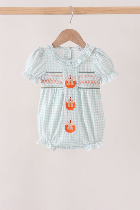 sage-pumpkin-smocked-gingham-bubble-sophias-stylebaby-1