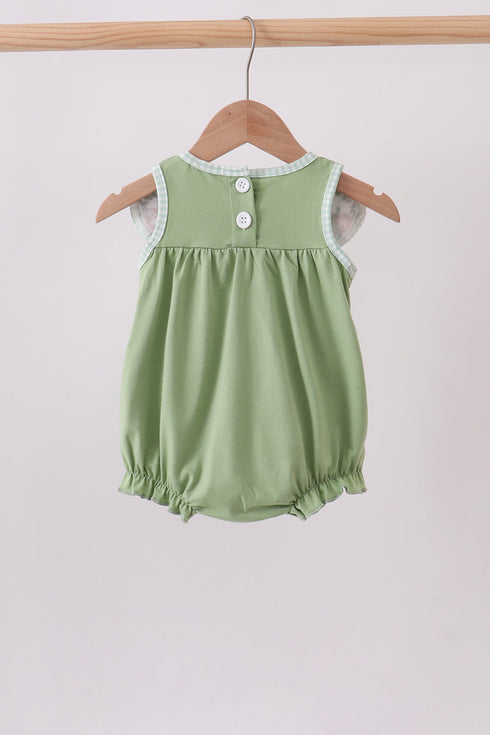 Sage Pumpkin Embroidered Bubble