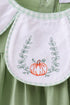 Sage Pumpkin Embroidered Bubble