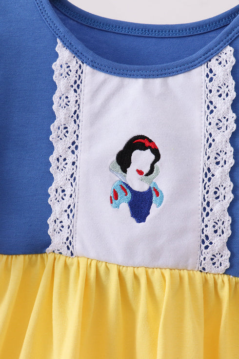 royal-blue-mustard-character-ruffle-dress-abby-evie-sophias-style-2