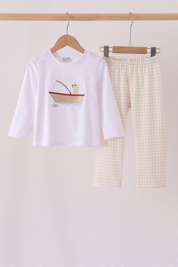 khaki-puppy-fishing-embroidery-pants-set-sophias-styleSet-1