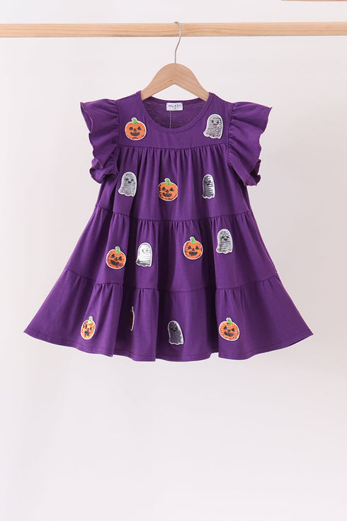 purple-ghost-pumpkin-sequin-ruffle-dress-sophias-styleDress-1