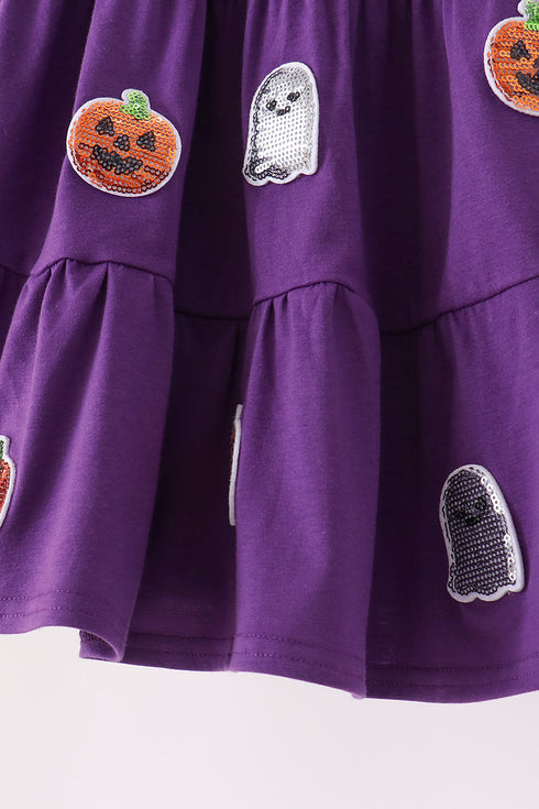 purple-ghost-pumpkin-sequin-ruffle-dress-sophias-style-4