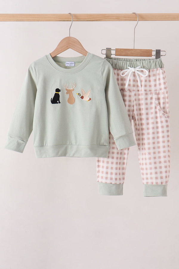 sage-hunting-embroidery-pants-set-sophias-styleSet-1