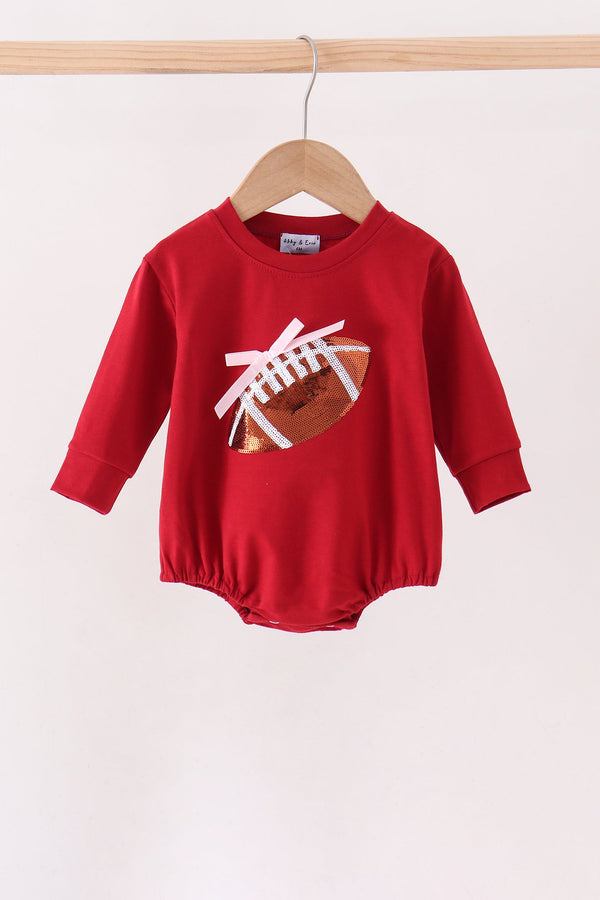 maroon-football-bow-sequin-bubble-sophias-stylebaby-1