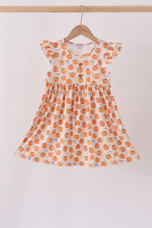 pumpkin-bow-ruffle-dress-sophias-styleDress-1