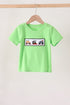 green-car-embroidery-top-sophias-styleTop-1