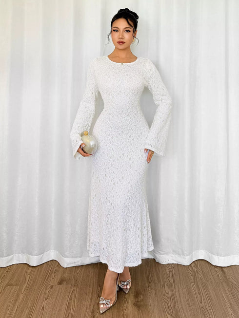 lace-round-neck-flare-sleeve-dress-OhSoStyled-Sophia's-Style-5