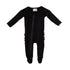 ruffle-2-way-zip-romper-black Presley Couture at Sophia's Style-Baby Zip Romper-1