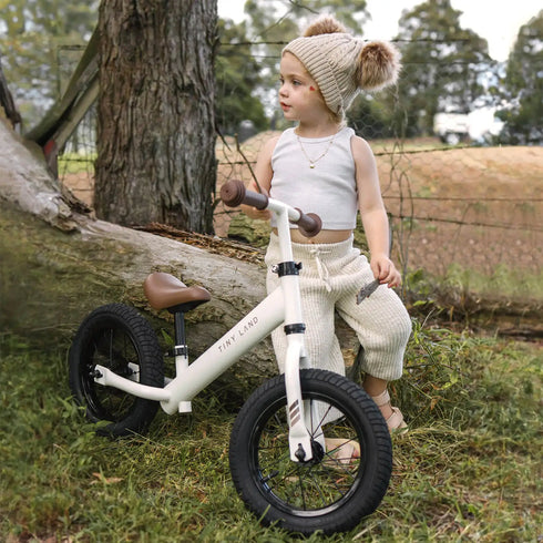 tiny-land®-balance-bike-milky-white-Tiny Land-Sophia's Style-Push & Pedal Riding Vehicles-1