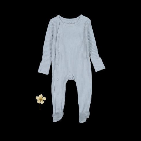 the-snap-romper-blue Lovely Littles - Sophia's StyleFront Snap Romper-1