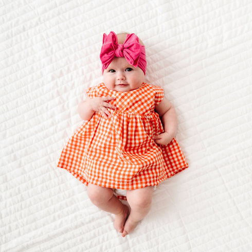 fab-bow-lous®-hot-pink Baby Bling Bows clips headbands - Sophia's Style-