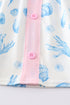 Marine creature print dress mom & me