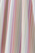Multicolored stripe women dress