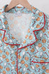 Santa claus cookie print adult pajams set