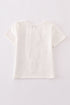 Flag bow ice-cream sequin mom&me top