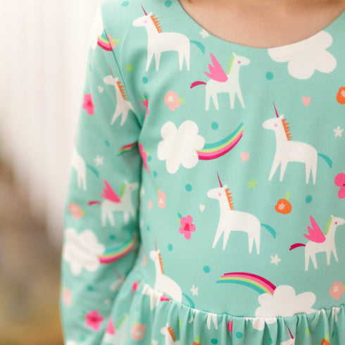 leggy-romper-rainbow-unicorn Gorgeous the Fox - Sophia's Style-2