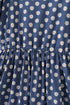 Navy daisy print mom dress