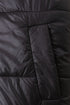 Black mom&me puffer vest