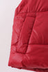 Maroon mom&me puffer vest