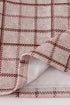 Brown plaid bloomer set