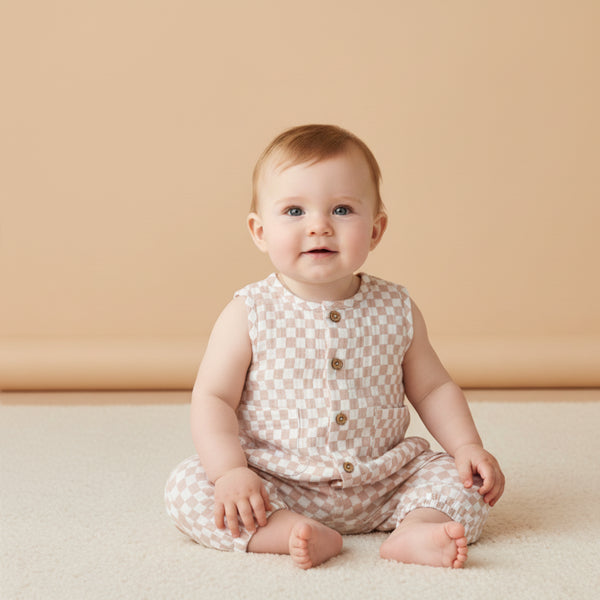 organic-buttoned-jumpsuit-brick-checks-makemake-organics-sophias-styleButtoned Jumpsuit-1