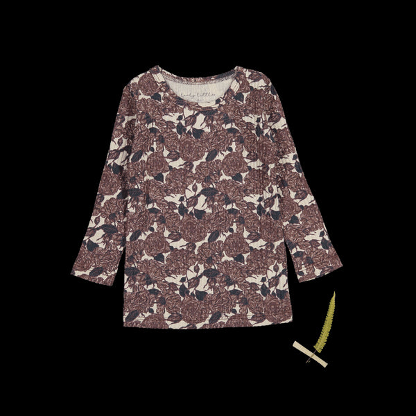 the-printed-long-sleeve-tee-flora Lovely Littles - Sophia's StyleLong Sleeve Tee-1