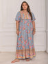 plus-size-printed-tie-neck-flutter-sleeve-maxi-dress-2 OhSoStyled - Sophia's Style-6