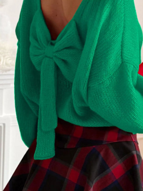 back-bowknot-long-sleeve-sweater-Sophia's Style-6