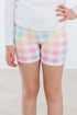 pastel-plaid-twirl-shorts Mila & Rose - Sophia's Style--3T--3