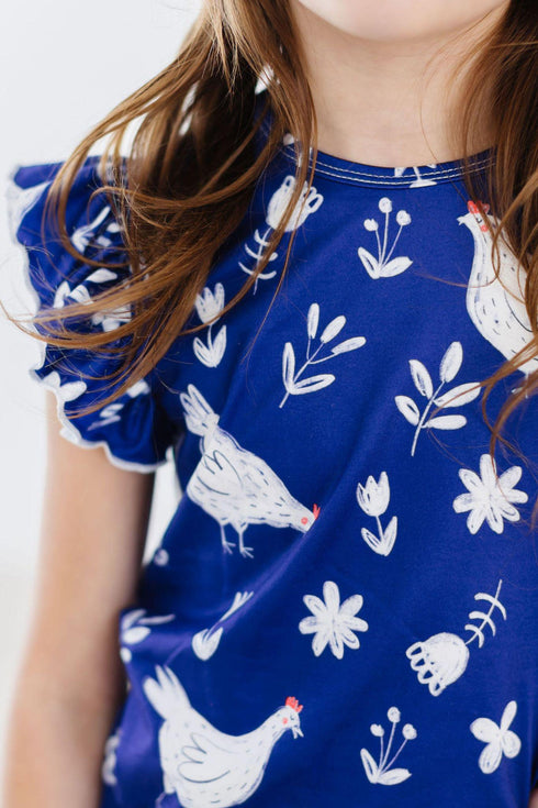 feathered-friends-s-s-ruffle-tee Mila & Rose - Sophia's StyleRuffle Tee S/S-1