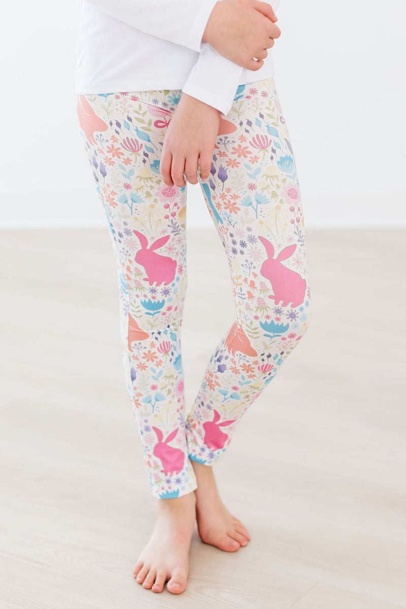 Corgi Pink Pastel Pattern Print Women Leggings