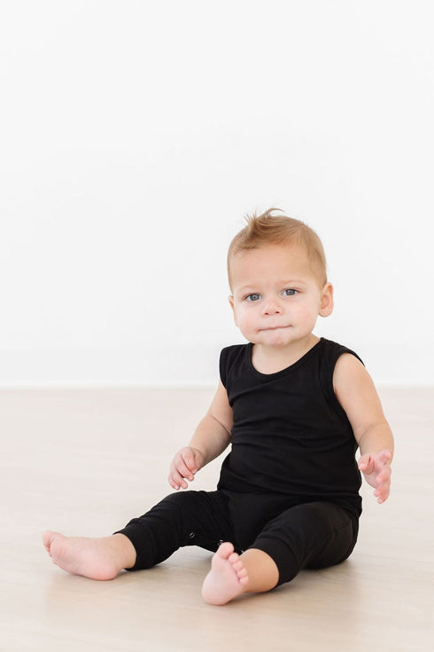black-tank-one-piece-jogger Mila & Rose - Sophia's Style--6-12M--3