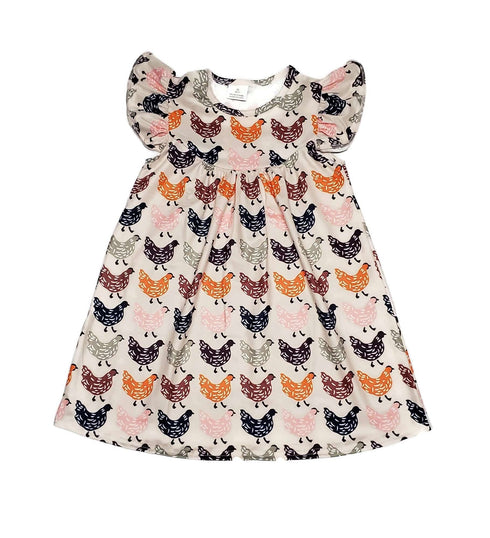 rustic-chicken-milk-silk-flutter-dress Great Lakes kids - Sophia's Style-2