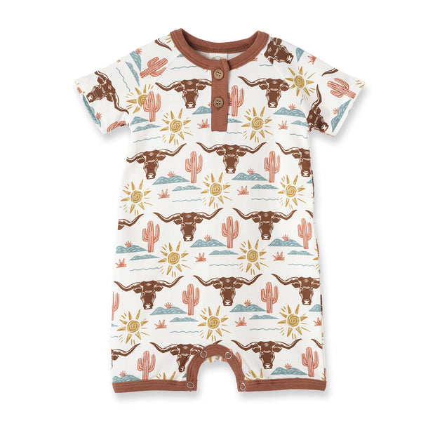 happy-trails-bamboo-shortie-romper Tesa Babe - Sophia's StyleBaby Boy Clothes-1