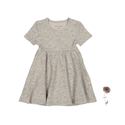the-printed-short-sleeve-dress-elise-ribbed-sophias-styleShort Sleeve Dress-1