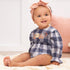 buffalo-check-baby-girl-cotton-bodysuit-with-embroidery- at Sophia's Style-2