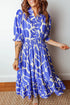 abstract-print-smocked-waist-puff-half-sleeve-dress-OhSoStyled-Sophia's-Style-4