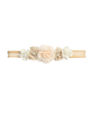 Baby Girls Headband with Flowers