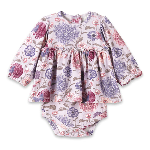 floral-skirted-baby-girl-bodysuit-bamboo-vintage-bloom Sophia's StyleBaby Girl Clothes-1