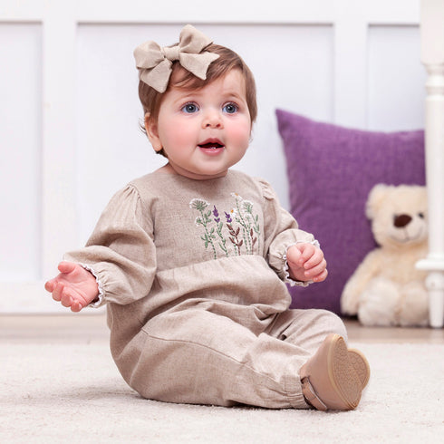 felicity-girls-embroidered-baby-romper-linen-cotton-blend- at Sophia's Style-2